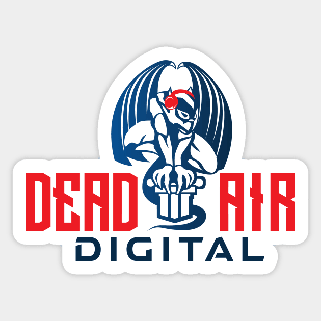 Dead Air Digital Main Logo Sticker by Dead Air Digital